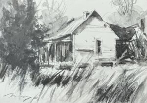 Abandoned Sketch by Mary O Smith