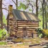 Cabin at the Shoals by Mary O Smith