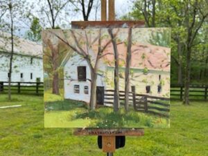Springtime at the Barn by Lisa Swift