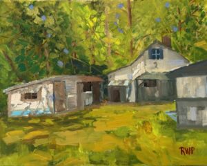 Springtime at the Barn by Randall Parmer