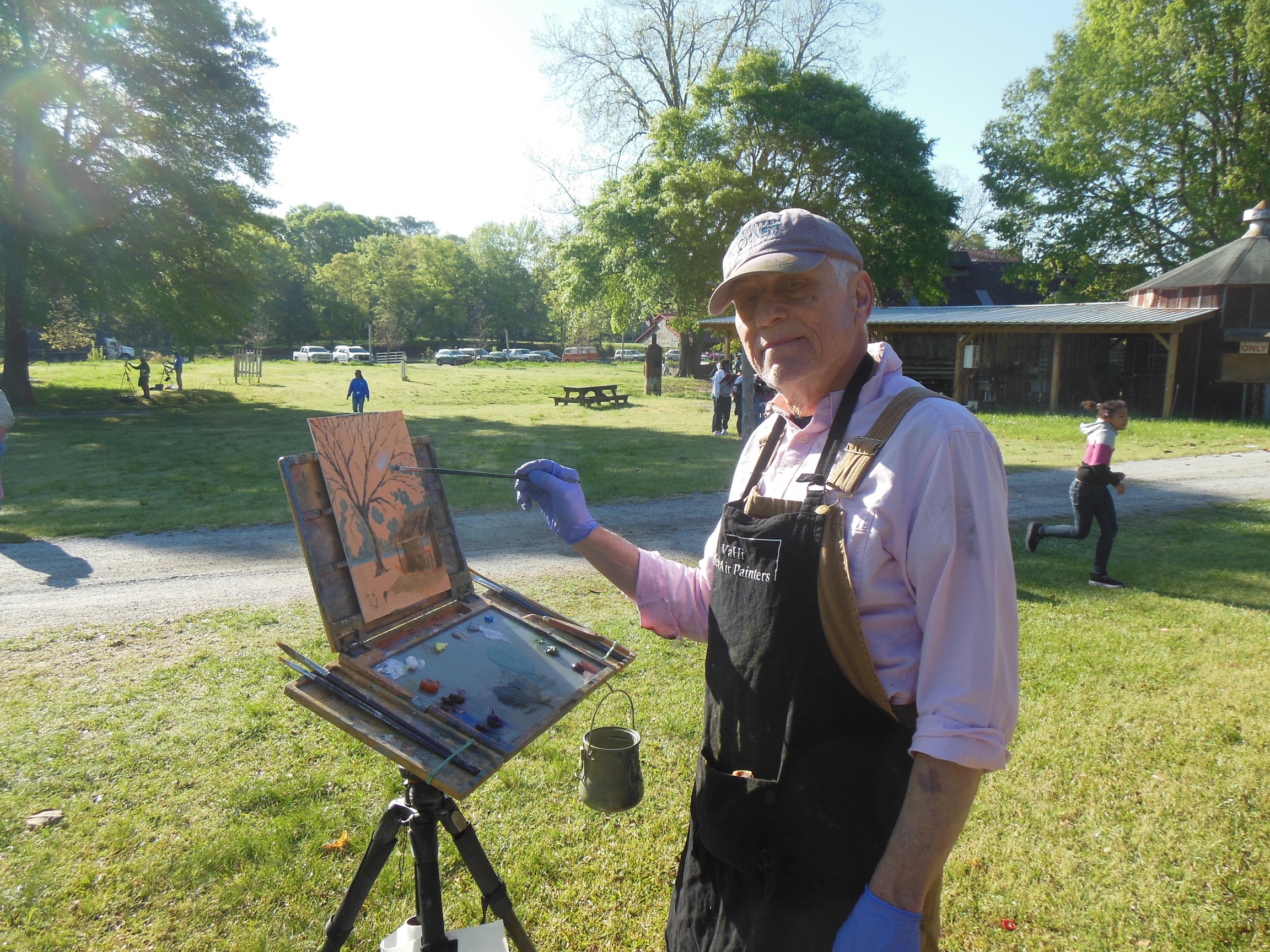 Joel Gilmore easel 2025