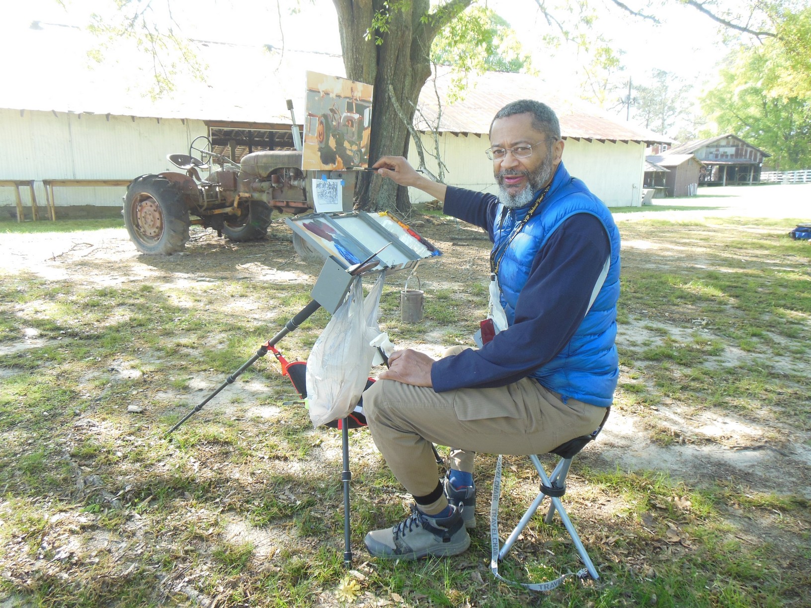 Kendall Protis easel 2025