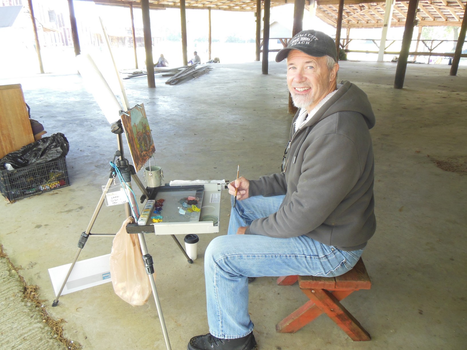 Lamar Gilstrap easel 2025