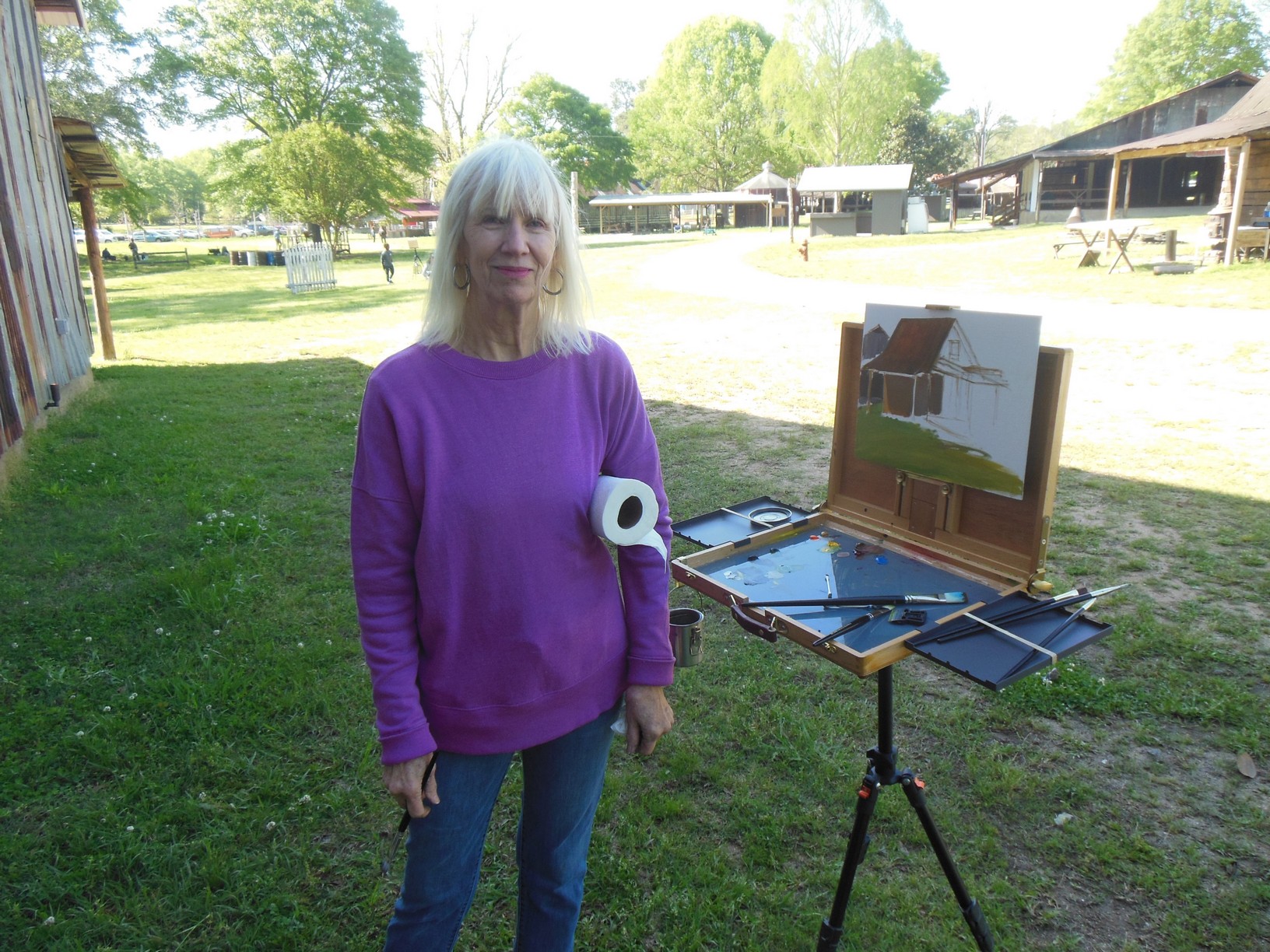 Melanie Handy easel 2025