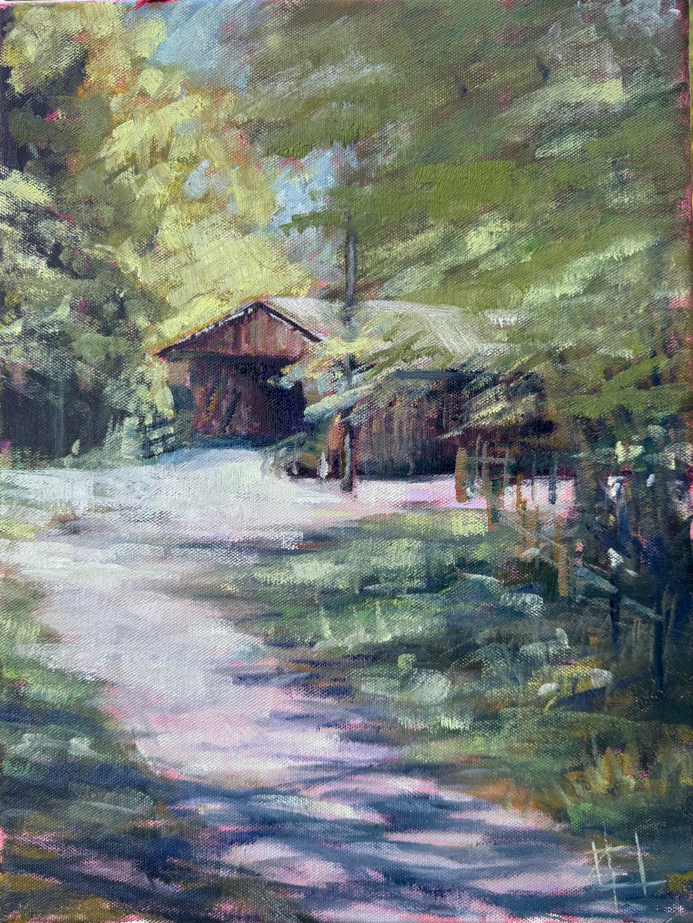 Covered Bridge by Lamar Gilstrap