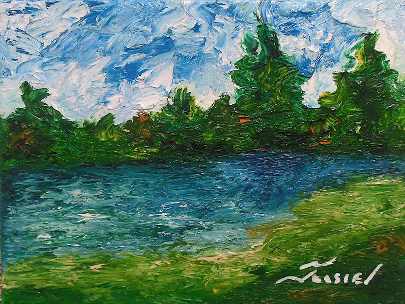 Morning Lake by Jaasiel Barrientos