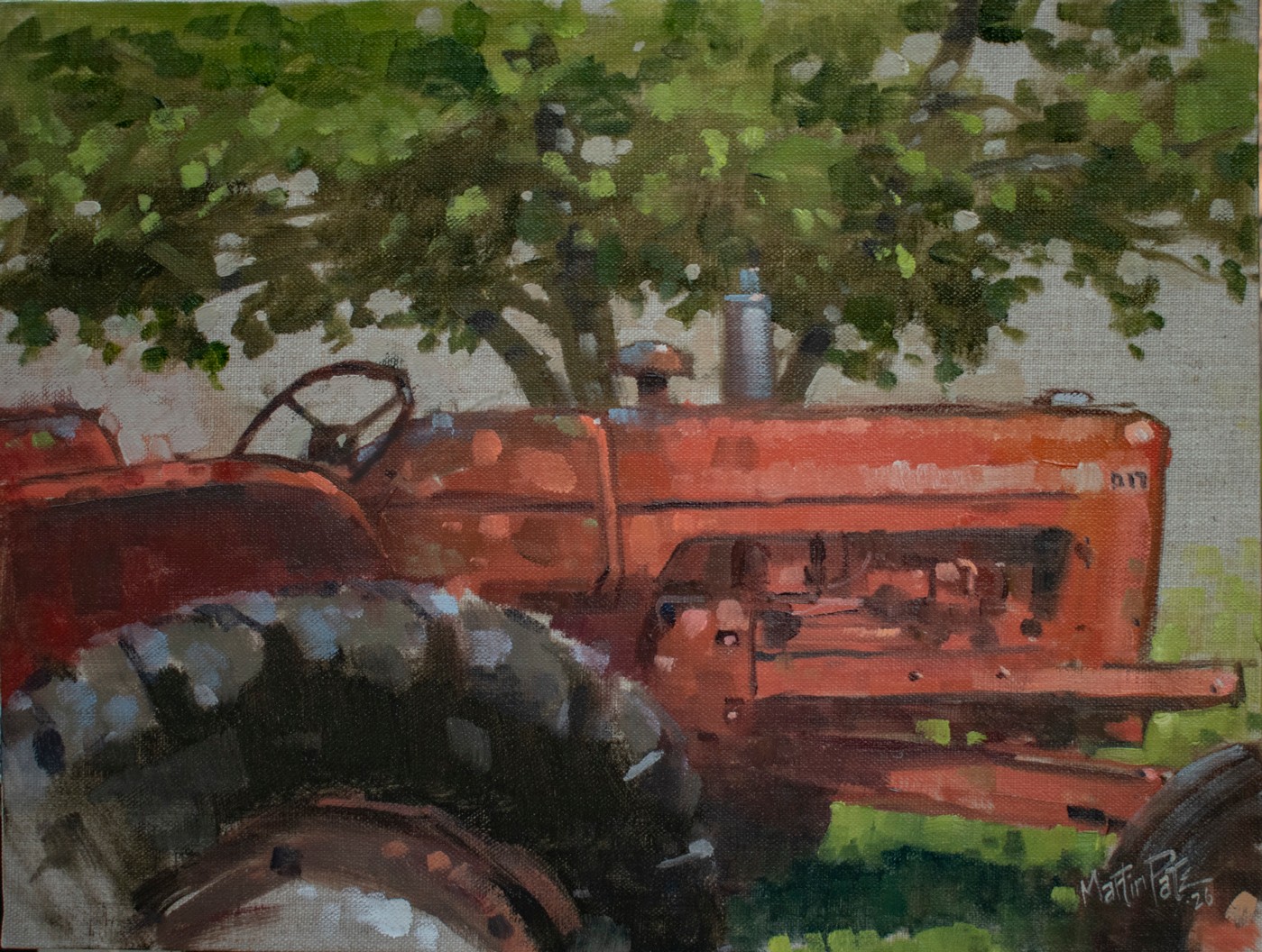 My Tractor Friend by Martin Pate