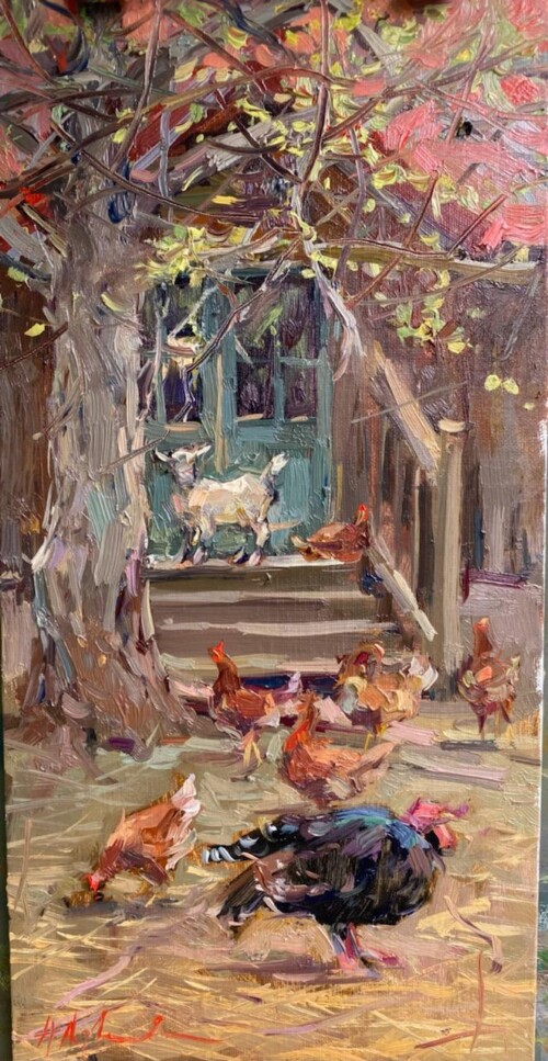 Backyard by Natalia Andreeva Open076