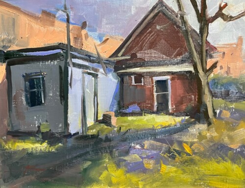 Around the back by Kendall Portis