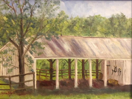 Barn at Millarden Farm by Sylivia Rozell