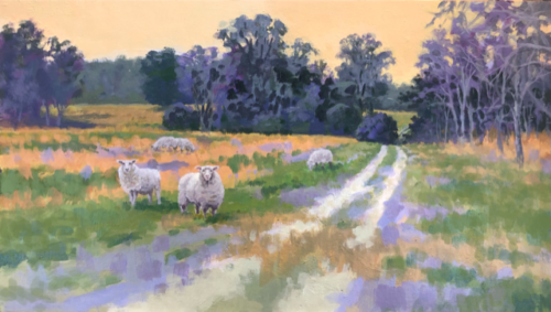 Big Sky Sheep by Steve Close