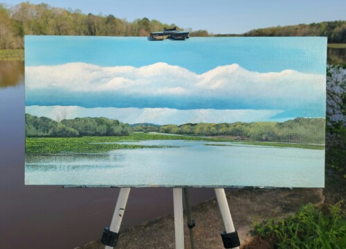 Massengale Mill Pond by Charlie Warner 2
