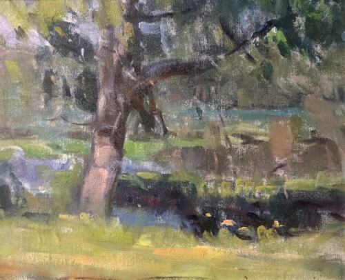 Shady Pond by Charles Cashwell