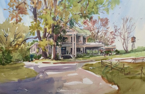 Three Trees Farm by Mary O Smith