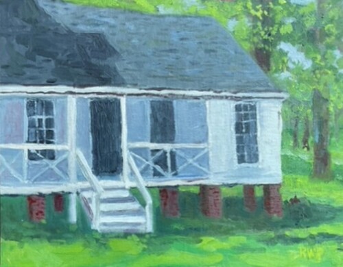 Estes house side porch by Randal Parmer
