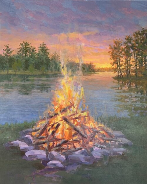 Evening Glow by Steve Close