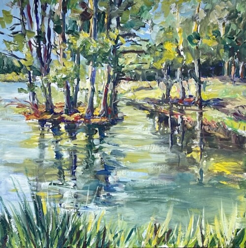 Island Reflections by Eleanor Stecker