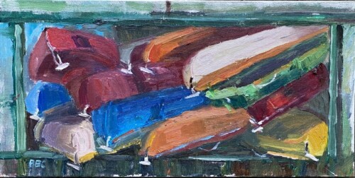 Kayak Chaos by Beth Cullen