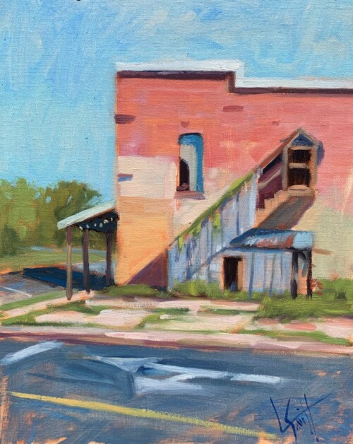 The Building in the Corner by Lisa Swift