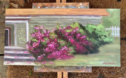 Azaleas All Day Long by Maria Valehrach