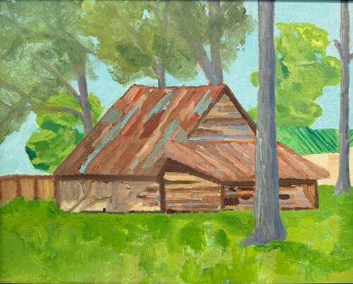 Barn on Rat Road by Randall Parmer