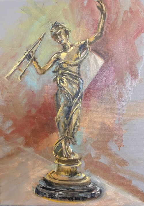 Bronze Flutist by Candy Day