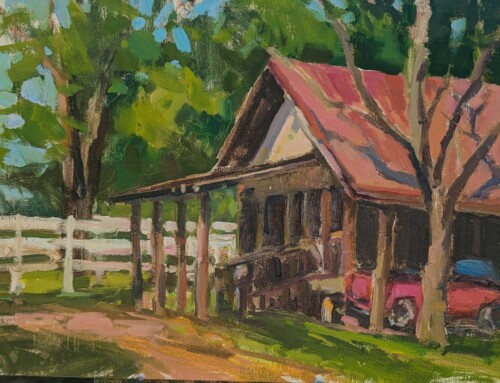 Red Truck by Millie Gosch