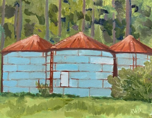 The Silos by Randall Parmer