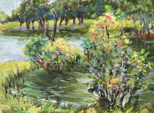 The Spring Wind by Eleanor Dixon Stecker