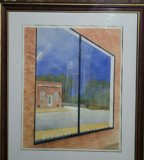 Window on Mainstreet by Charlie Warner