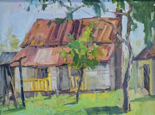Yellow Pickets by Millie Gosch