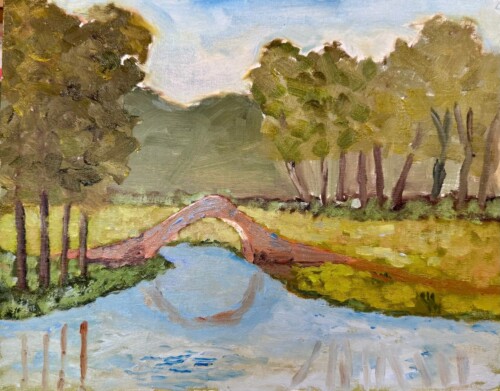 Aqueduct at Tower House by Randall Parmer