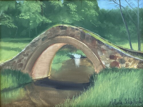 Bridge at Tower House by Melanie Handy