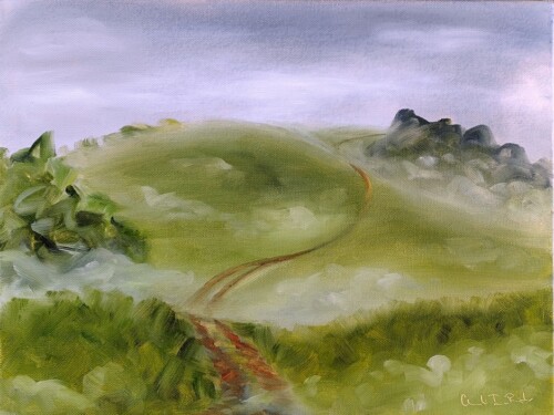 Clouds have come to kiss the Earth by Charlie DeRuiter