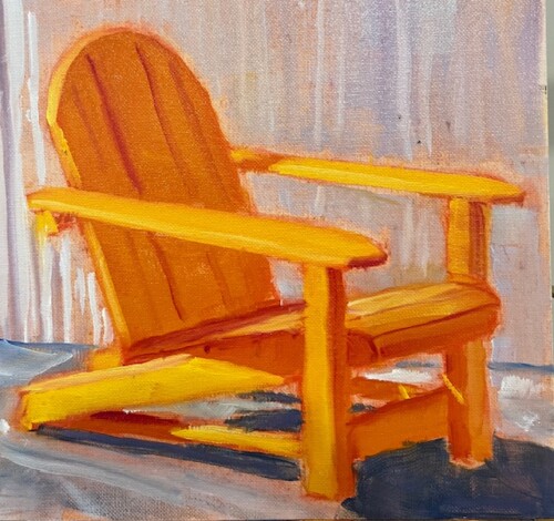 Comfy Chair by Lynnett Fink