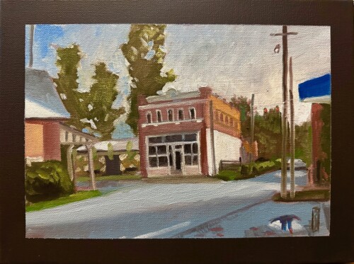 Downtown Sunrise by Charles Scogins