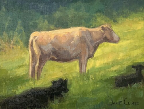 Evening Bliss by Janet Clukie