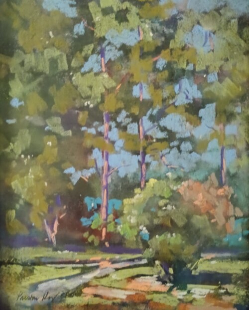Field Behind Lodge by Preston King