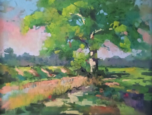 Grassy Road by Preston King