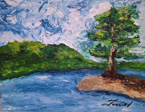 Overlooking the Flint River by Jaasiel Barrientos