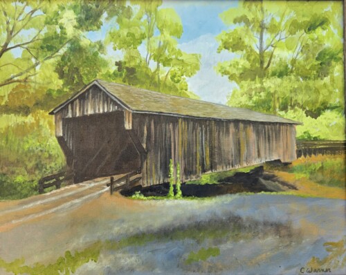 Red Oak Covered Bridge by Charlie Warner
