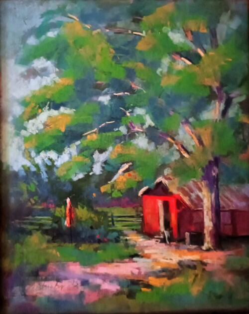 Red Shack by Preston King