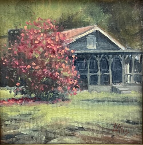 Spring at the Cabin by Lydia Ellis
